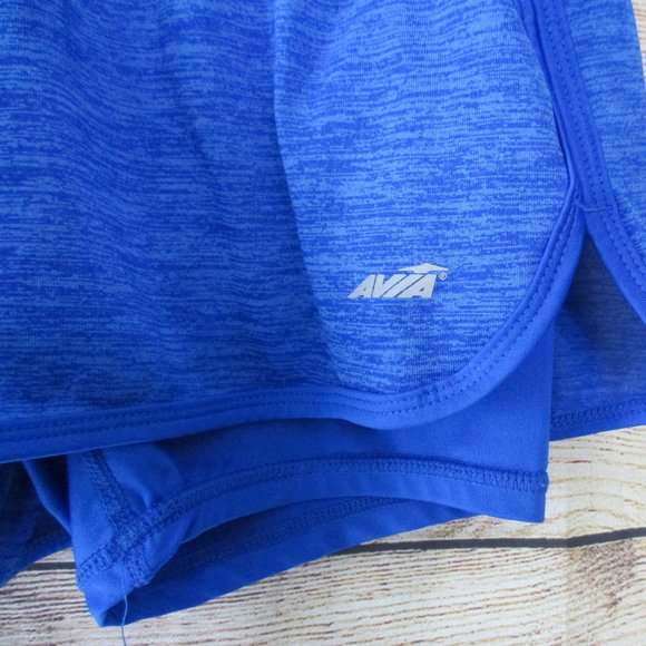 AVIA Blue Athletic Activewear Shorts Small - Picture 9 of 10